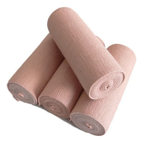 Vendas Elásticas Para Tratamientos Reductivos. Paq. 12 Pzas.