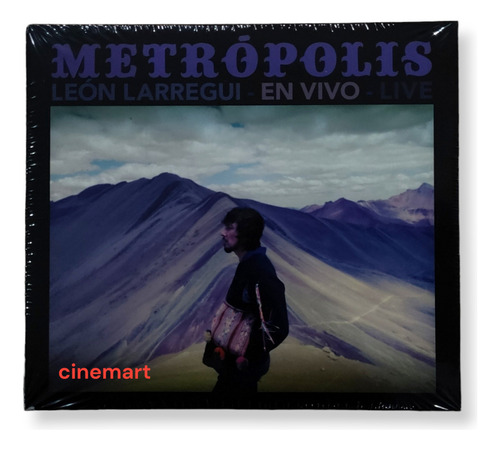 Leon Larregui Metropolis En Vivo Disco Cd + Dvd Nuevo