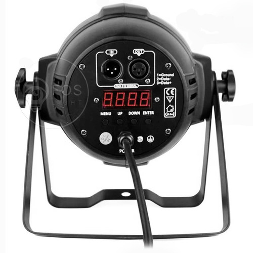 Kit 6 Refletor Optipar Led 18x18w Rgbwa+uv Hexaled 6n1 Festa