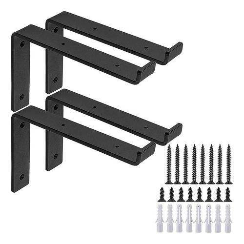 Soportes De Estante De Pared De Metal, Herrajes 14 Pulgadas