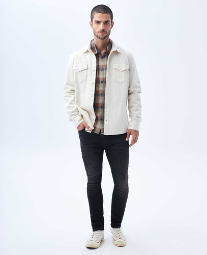Jean Skinny Fit Americanino 532f603 Negro