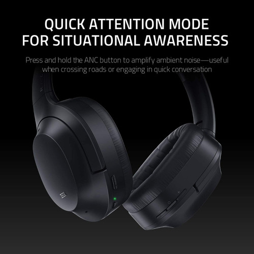 Imagen 5 de 7 de Auricular Bluetooth Razer Opus Cancela Ruido Anc Thx Cuotas