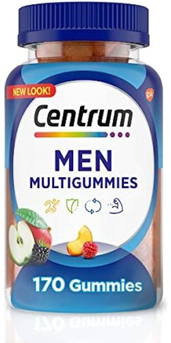 Centrum Multigummies Gummy Multivitamin Para Hombres, Suplem