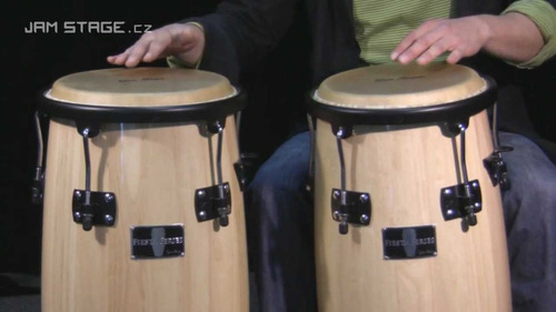 Imagen 2 de 8 de Conga Set Gon Bops Fs1112setn Fiesta 11 - 12 + Cuotas