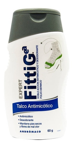 Fittig Ea Expert Talco Antimicótico 60g 