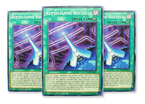 Yugi-oh! Reptilianne Recoil Bode-en061 Comun