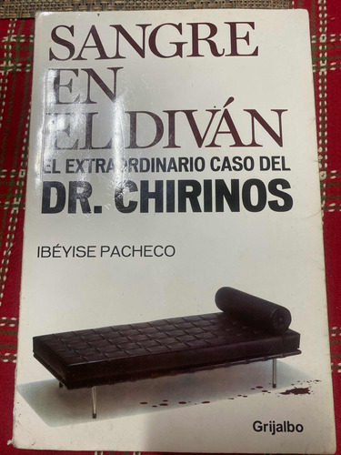 Libro De Sangre En El Diván De Ibeyise Pacheco