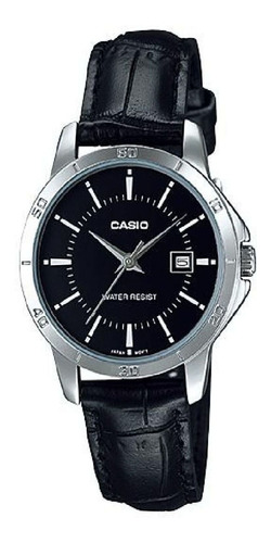 Reloj Para Mujer Casio Casio Ltp-v004l-7audf Negro