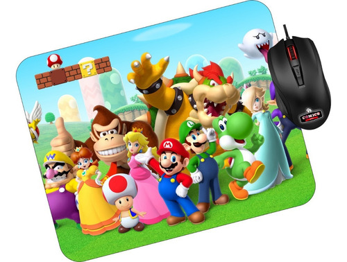 Pads Mouse Super Mario Tapete Mouse