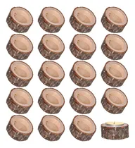 Comprar Portavelas De Madera Velas De Té: 20 Portavelas De Vel...