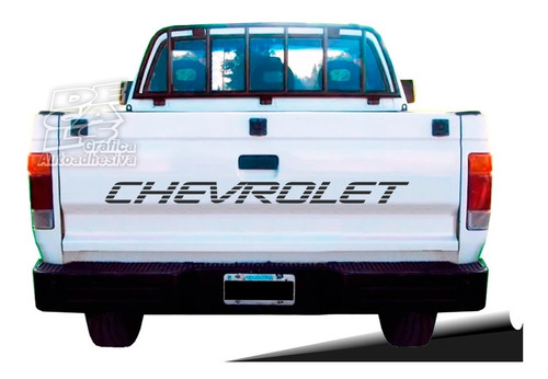 Calco Decoración Chevrolet C20 D20 Portón