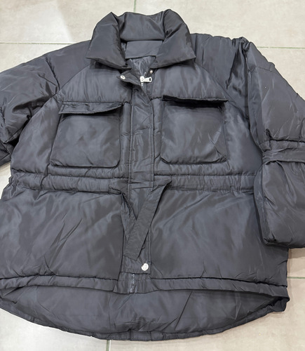 Parka Campera Mujer Lc/detalle Boton
