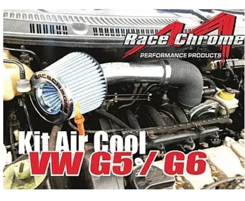 Kit Intake Air Cool Ea111 Gol Saveiro Golf Polo Fox 1.6
