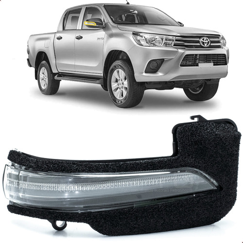 Pisca Seta Retrovisor Hilux Srv Srx Sw4 2016 A 2023 Fume