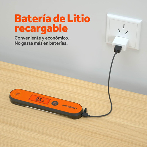 Termometro De Cocina Inkbird Digital Para Carne 1 Sensor