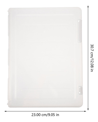 Caja De Papel Portátil Caja De Documentos Transparente Papel