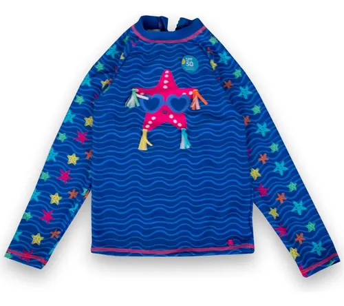 comprar Polera Uv Niña Azul Pillin