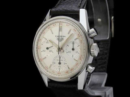 Caratula Para Reloj  Heuer Carrera 12  Ref 2447 T Vintage