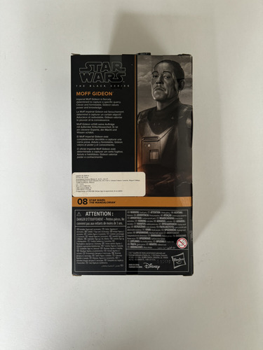 Star Wars Black Series Moff Gideon (Usado)