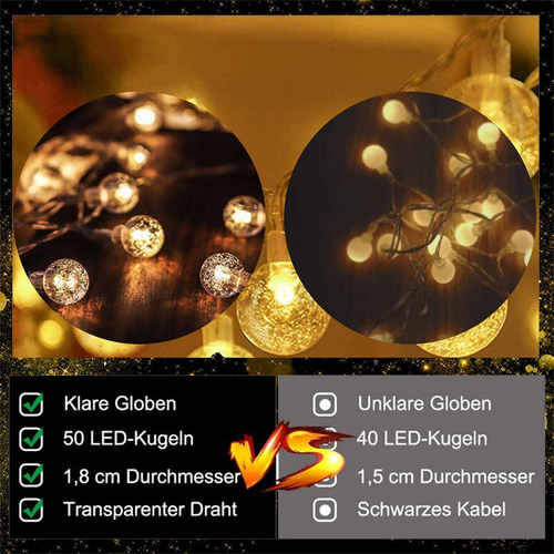 Cadena De Luces Led Para Botellas, Batería, 2 M, Para Fiesta