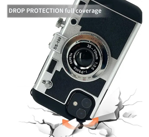 Funda Case Vintage Camara Emily In Paris Con Correa
