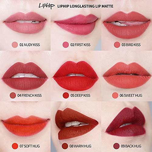 Tinte Mate Labial Liphip De Larga Duración, ***** Fl Oz, Cál