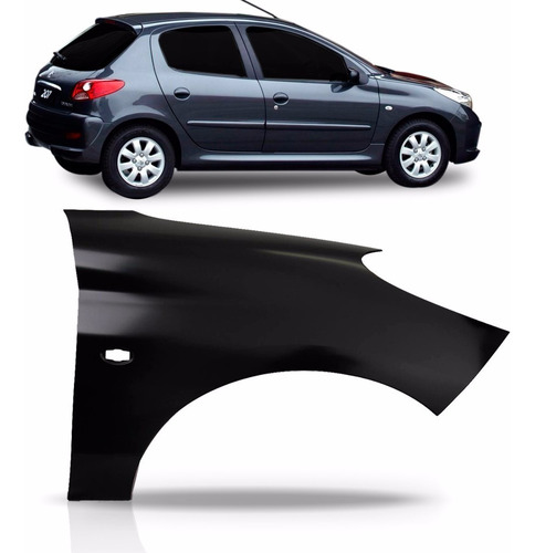 Paralama Peugeot 207 2008 09 10 2011 2012 2013 Novo Direito