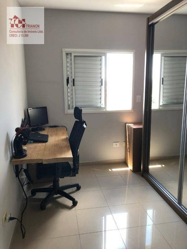 Apartamento Com 2 Dormitórios À Venda, 67 M² Por R$ 426.000 - Parque Das Nações - Mobiliado - Ap3115