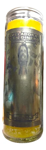 comprar Veladora Ven Dinero Parafina 100 % No Ahuma No Cebo