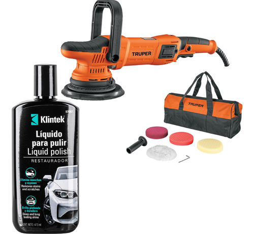 Kit Pulidora Doble Acción 6 + Polish Líquido 102333