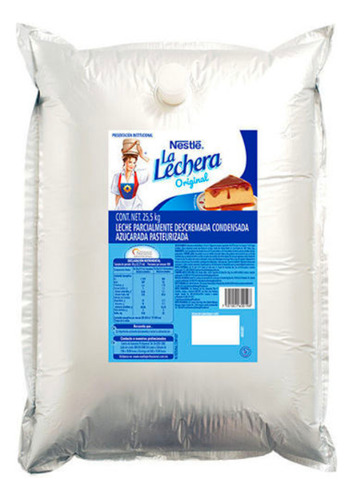 Leche Condensada La Lechera Original Cuñete De 25kg