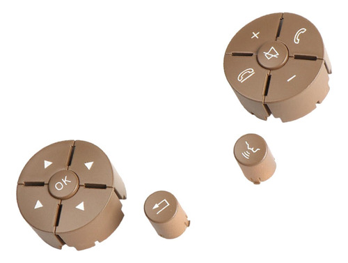 Botones De Interruptor De Volante Conjunto De Beige