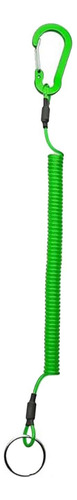 4 Cordón Retráctil Seguro Para Llavero, Accesorios Verde