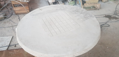 Mesa Concreto Xadrez