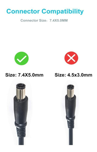 Cargador Dell 19.5v 3.34a Inspiron Vostro Latitud Pa10 Pa12