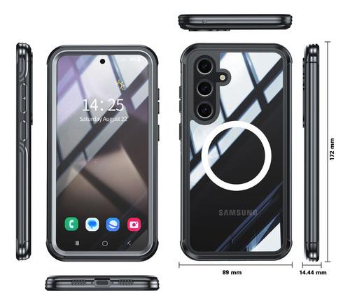 ~ Capa Proteção Quedas Tudo Incluído Para Samsung S24 Fe