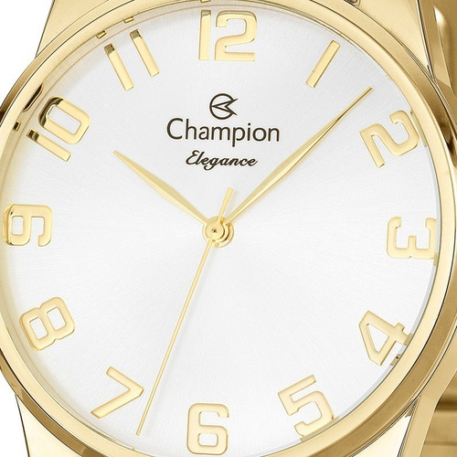 Imagem 4 de 6 de Relógio Champion Feminino Dourado Prova D´água Original