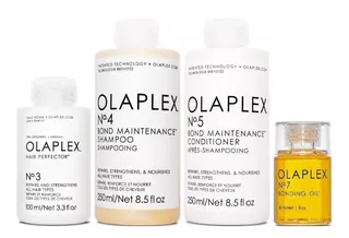 Olaplex N°3 + N°4 + N°5+ N°7 Tratamiento Reparador Intensivo