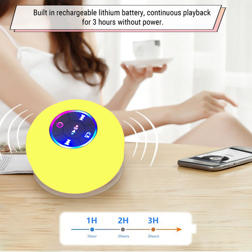 Bluetooth Shower Speaker With Handsfree Mic