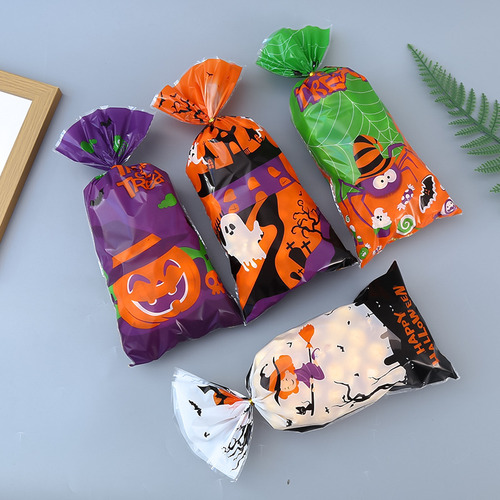 Bolsas De Caramelos De Halloween, Creativas, Portátiles, Par