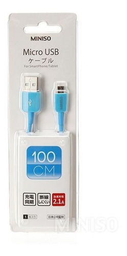 Cable Micro Usb A Usb 1m Miniso