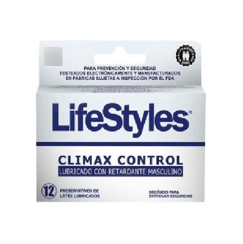 Preservativos Lifestyles Climax Control 12 Condones