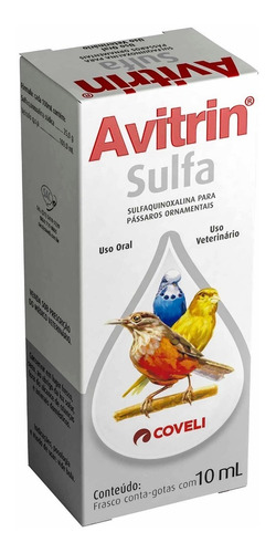 Avitrin Sulfa Para Aves Suplemento Vitaminico Coveli