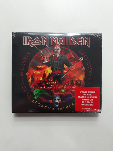 Cd Duplo - Iron Maiden - ( Legacy Of The Beast ) - Digipack