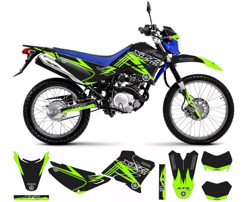 Adesivos Moto Cross Trilha Xtz 125 20mm Personalizada Lm112