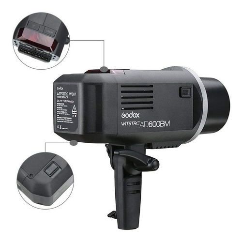 Imagen 5 de 10 de Flash Godox Ad 600 Bm Hss