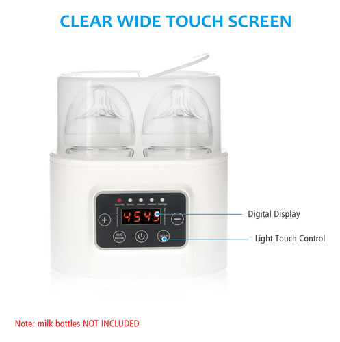 Aquecedor De Garrafas Digital Milk Warmers, Garrafa De Exibi