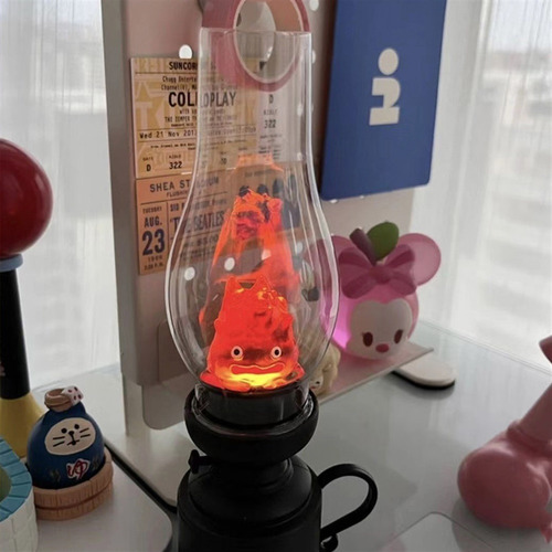 Lámpara De Vela Decorativa Con Luz Nocturna De Llama
