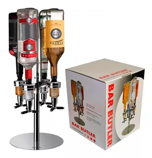 Bar Butler Dispenser De Bebidas Dosador Para 4 Garrafas