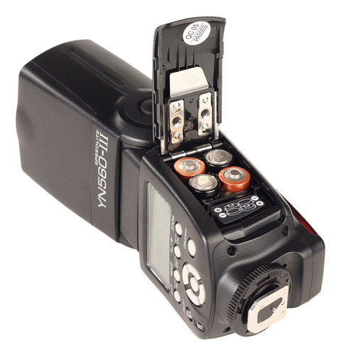 Flash Yongnuo Speedlite Yn560 Iii Para Cámaras Canon Y Nikon Negro